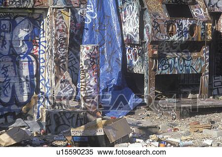 Stock Photography - Graffiti covering. Fotosearch