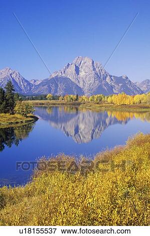 Stock Photo - Grand Teton National Park, Jackson, Wyoming. Fotosearch
