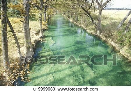 Stock Image - Guadalupe River. Fotosearch