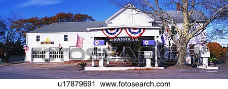 Hanna's General Store and Gas Station View Large Photo Image Stock Image - Hanna's General Store and Gas Station. Fotosearch