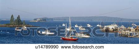 Harbor view of Lobster Village, Stonington, Maine View Large Photo Image Stock Image - Harbor view of Lobster Village, Stonington, Maine. Fotosearch