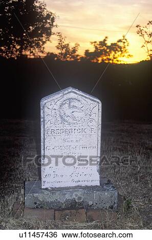 Headstone at sunset View Large Photo Image Stock Photograph - Headstone at sunset. Fotosearch