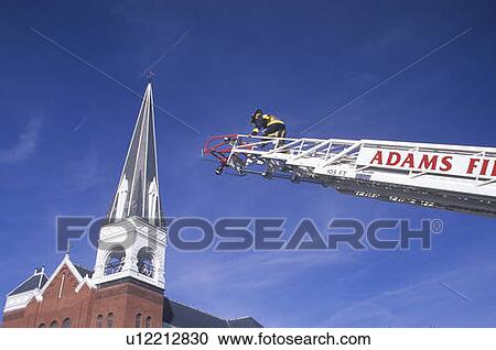Hook and ladder demonstration View Large Photo Image Stock Image - Hook and ladder demonstration. Fotosearch