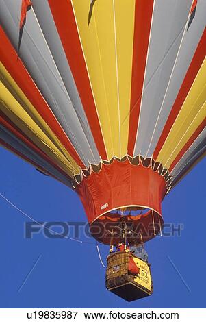 Hot Air Balloon View Large Photo Image Stock Photo - Hot Air Balloon. Fotosearch