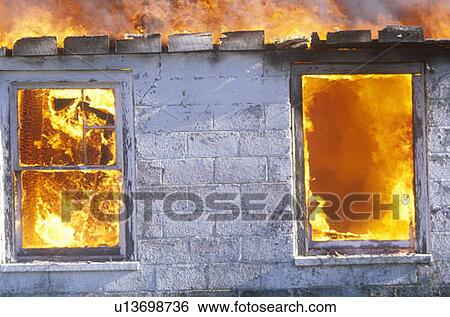 House on fire View Large Photo Image Stock Photograph - House on fire. Fotosearch