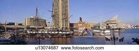 Stock Photo - Inner Harbor, Baltimore, Maryland. Fotosearch