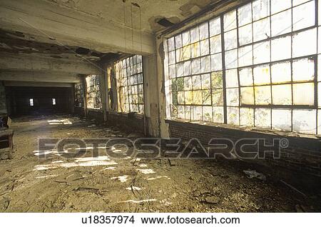 Interior of decaying abandoned factory View Large Photo Image Picture - Interior of decaying abandoned factory. Fotosearch