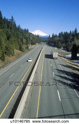 Interstate 5 to Mount Shasta, California View Large Photo Image Stock Photography - Interstate 5 to Mount Shasta, California. Fotosearch