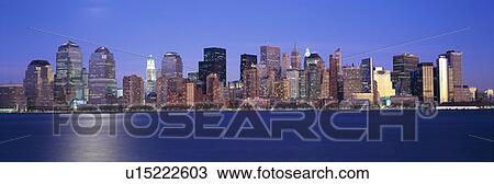 Manhattan Skyline View Large Photo Image Stock Image - Manhattan Skyline. Fotosearch