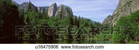 Merced River And Mountains In Spring, Yosemite National Park, California View Large Photo Image Stock Photograph - Merced River And Mountains In Spring, Yosemite National Park, California. Fotosearch