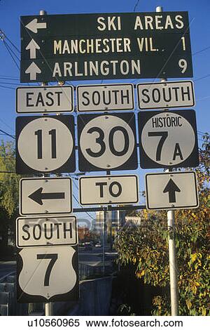Miscellaneous road signs View Large Photo Image Stock Photography - Miscellaneous road signs. Fotosearch