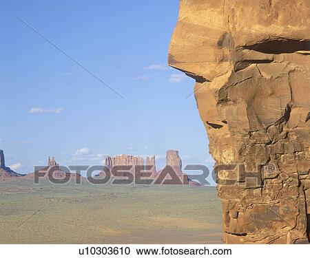Stock Image - Monument Valley, Arizona. Fotosearch