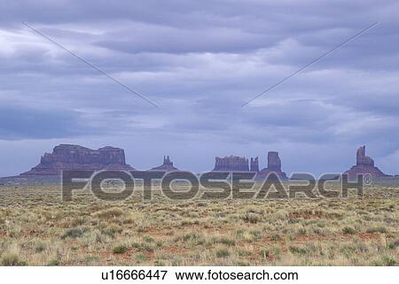 Stock Photo - Monument Valley Tribal Park, Arizona. Fotosearch