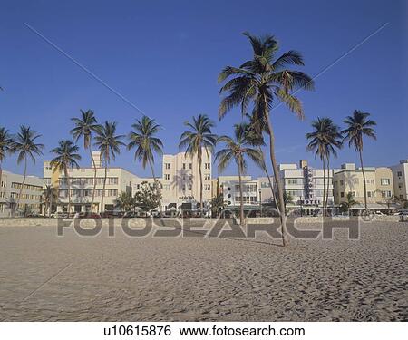 Morning on Ocean Drive in South Beach, Florida View Large Photo Image Stock Photograph - Morning on Ocean Drive in South Beach, Florida. Fotosearch