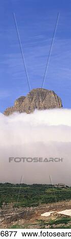 Mount Clements, Glacier National Park, Montana View Large Photo Image Stock Photo - Mount Clements, Glacier National Park, Montana. Fotosearch
