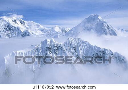 Stock Image - Mountain tops. Fotosearch