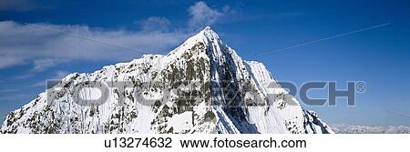 Stock Image - Mountains and glaciers in Wrangell-St. Elias National Park, Alaska. Fotosearch