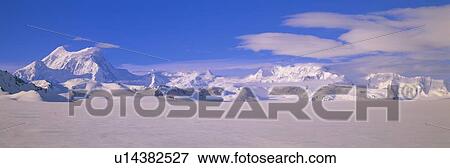 Stock Photo - Mountains in Wrangell-St. Elias National Park, Alaska. Fotosearch