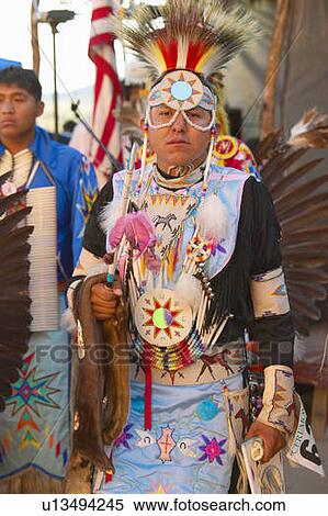 Native American in full regalia dancing at Pow wow View Large Photo Image Stock Photography - Native American in full regalia dancing at Pow wow. Fotosearch