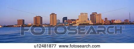 Stock Photo - New Orleans Skyline. Fotosearch
