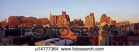 New York Skyline View Large Photo Image Picture - New York Skyline. Fotosearch