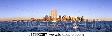 Stock Photo - New York Skyline. Fotosearch
