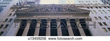 New York Stock Exchange on Wall Street View Large Photo Image Stock Photograph - New York Stock Exchange on Wall Street. Fotosearch