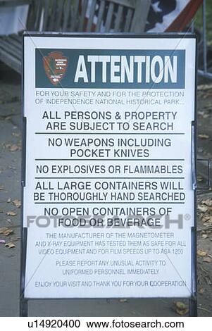 Notice announcing regulations to enter View Large Photo Image Stock Image - Notice announcing regulations to enter. Fotosearch
