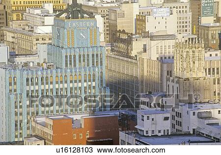 Old Los Angeles skyline, Los Angeles, California View Large Photo Image Stock Image - Old Los Angeles skyline, Los Angeles, California. Fotosearch
