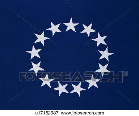 Stock Photo - Original Colonial Flag. Fotosearch