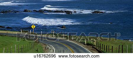 Stock Photograph - Pacific Coast Highway. Fotosearch