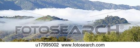 Panoramic landscape with clouds over green spring hills of Southern California View Large Photo Image Stock Image - Panoramic landscape with clouds over green spring hills of Southern California. Fotosearch