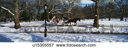 Panoramic view of snowy city street lamps View Large Photo Image Stock Photo - Panoramic view of snowy city street lamps. Fotosearch