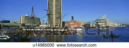 Panoramic view of the USS Constitution in Inner Harbor, Baltimore, MD View Large Photo Image Stock Image - Panoramic view of the USS Constitution in Inner Harbor, Baltimore, MD. Fotosearch