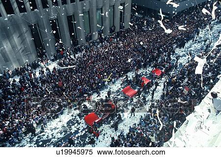 Parade on Wall Street, New York View Large Photo Image Stock Photography - Parade on Wall Street, New York. Fotosearch