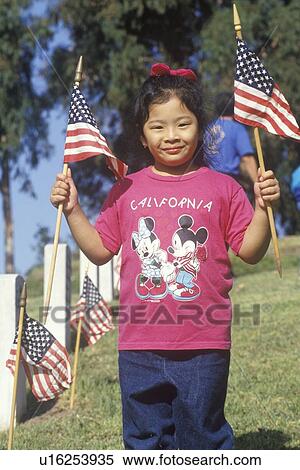 Philippine-American Girls with American Flags View Large Photo Image Stock Photography - Philippine-American Girls with American Flags. Fotosearch