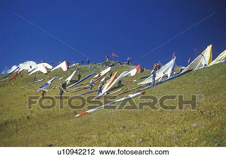 Pilots on slope View Large Photo Image Stock Image - Pilots on slope. Fotosearch