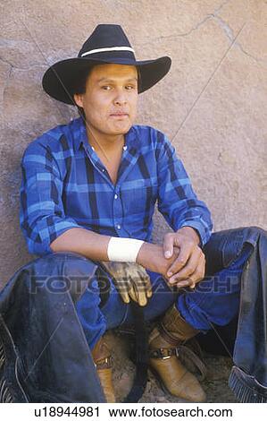 Portrait of cowboy View Large Photo Image Stock Image - Portrait of cowboy. Fotosearch