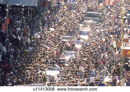 Procession During Ticker Tape Parade, New York City, New York View Large Photo Image Stock Photo - Procession During Ticker Tape Parade, New York City, New York. Fotosearch