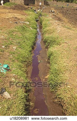 River of blood flows from slaughterhouse View Large Photo Image Stock Image - River of blood flows from slaughterhouse. Fotosearch