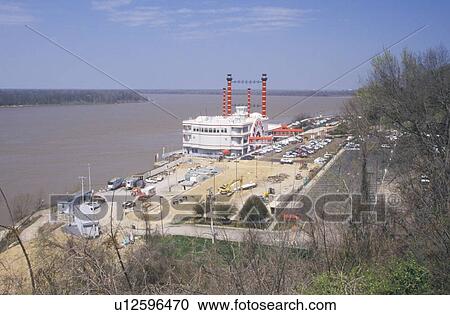Riverboat gambling boat docked in Vicksburg, MS View Large Photo Image Stock Image - Riverboat gambling boat docked in Vicksburg, MS. Fotosearch