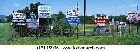 Road Signs View Large Photo Image Stock Photograph - Road Signs. Fotosearch