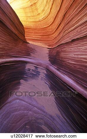 Stock Photo - Sandstone stripes. Fotosearch