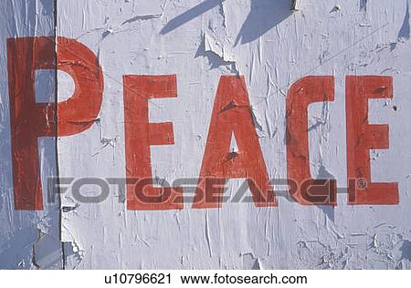 Stock Image - Sign “Peace". Fotosearch