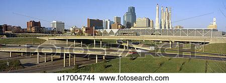 Picture - Skyline, Kansas City, Missouri. Fotosearch