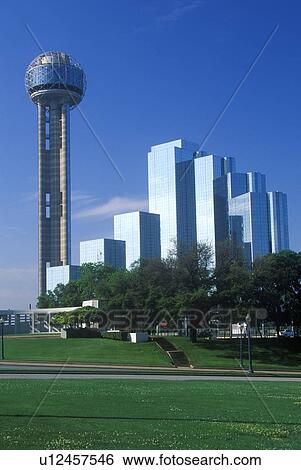 Stock Photograph - Skyline of Dallas. Fotosearch