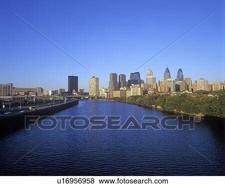 Skyline of Philadelphia View Large Photo Image Stock Photo - Skyline of Philadelphia. Fotosearch