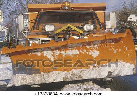 Snowplow View Large Photo Image Picture - Snowplow. Fotosearch