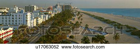Stock Image - “SOBE” south beach, Miami Beach, Florida. Fotosearch