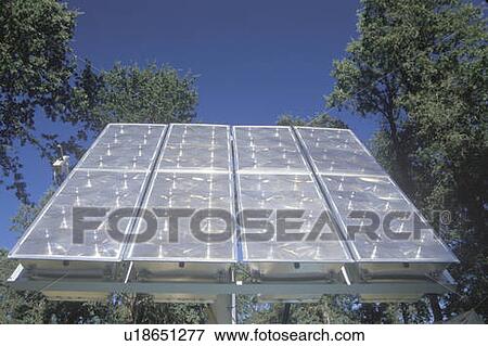 Solar panel View Large Photo Image Stock Photo - Solar panel. Fotosearch